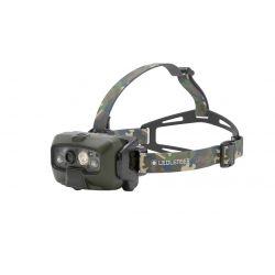 Ledlenser HF8R Core RGB, akumulatorowa latarka czołowa, 1600 lm, Camo